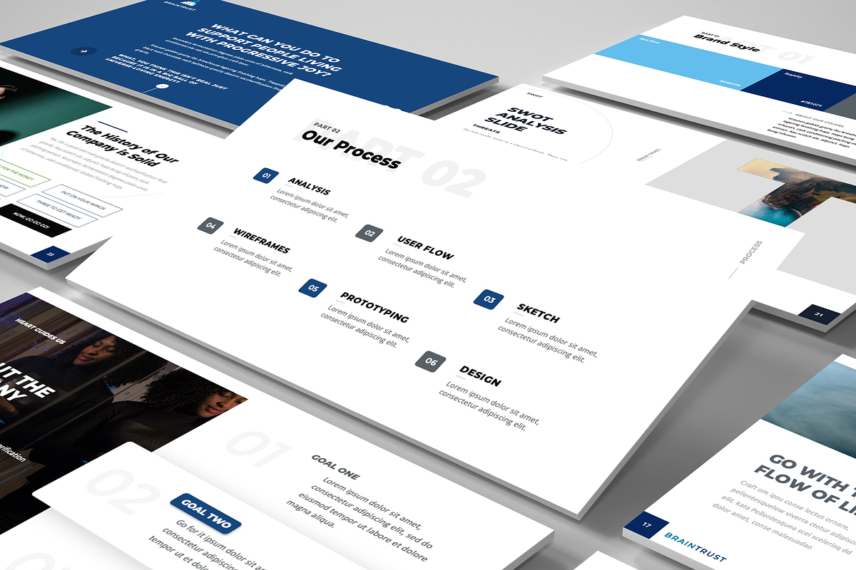 UX Pitch Report Slides - PowerPoint, a Presentation Template by Bryant Design (Photo 9 of 11)