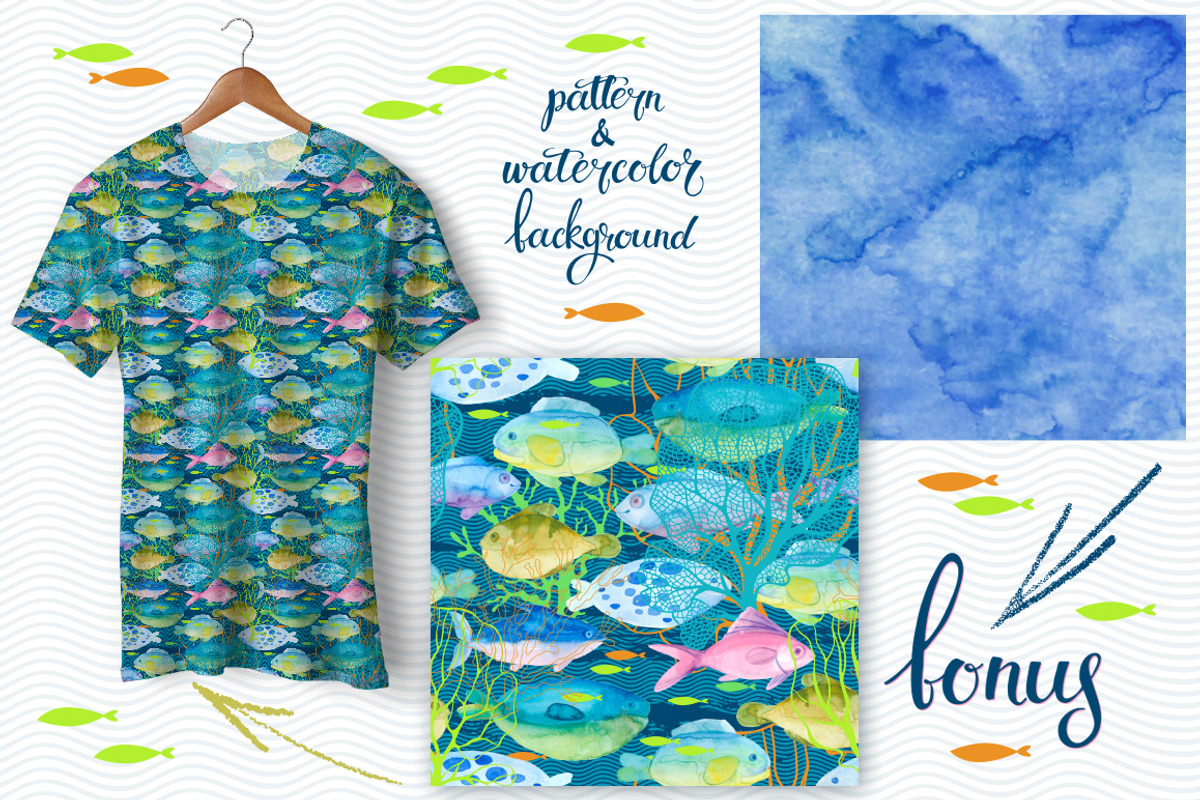 Underwater life., a Texture Illustration by maritime_m (Photo 7 of 9)