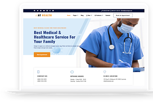 AT Health - Medical WordPress Theme