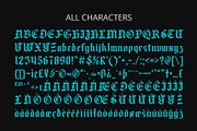 CS Claes – Old English Font, a Blackletter Font by Craft Supply Co. (Thumbnail 8 of 8)