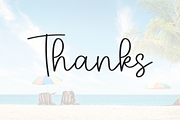 Beach | Script Font, a Handwritten Font by Scratchones (Thumbnail 9 of 9)