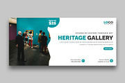 Art gallery Facebook Cover Banner, a Social Media Template by Designgrove (Thumbnail 2 of 3)