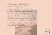 BANDEYRA | Handwriting Script, a Handwritten Font by Havinkpen (Thumbnail 5 of 7)