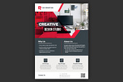 Business Flyer Template InDesign, a Flyer Template by Advaita Printables (Thumbnail 3 of 4)
