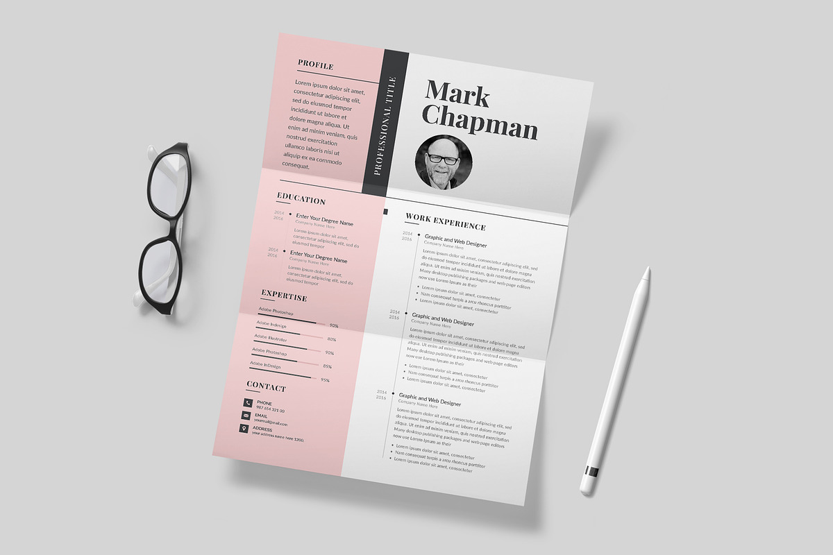 Resume & Cover Letter | Word & Canva preview 5