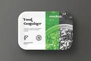 Food Container Mockup, an Advertising Mockup by DesignRushMarket (Thumbnail 4 of 14)
