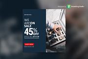 Lifestyle Fashion Web Banner Set, a Templates & Theme by Smashing_Studio (Thumbnail 3 of 3)
