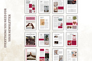 Minimalistic Newsletter Template, a Design Template by Digital By Nikoleta (Thumbnail 13 of 22)