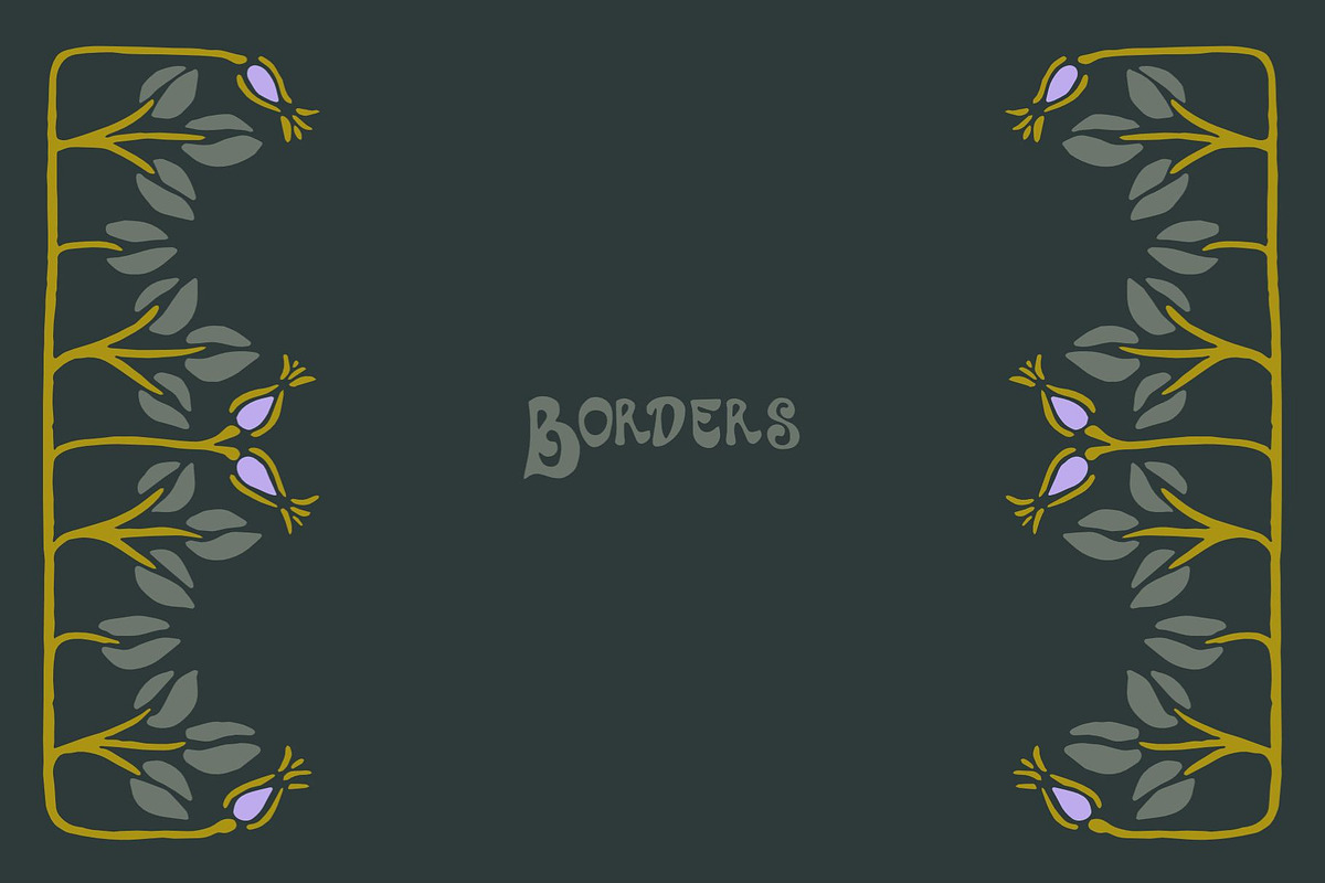 Art Nouveau Graphics & Font, a Graphic by Liz Kohler Brown (Photo 5 of 33)