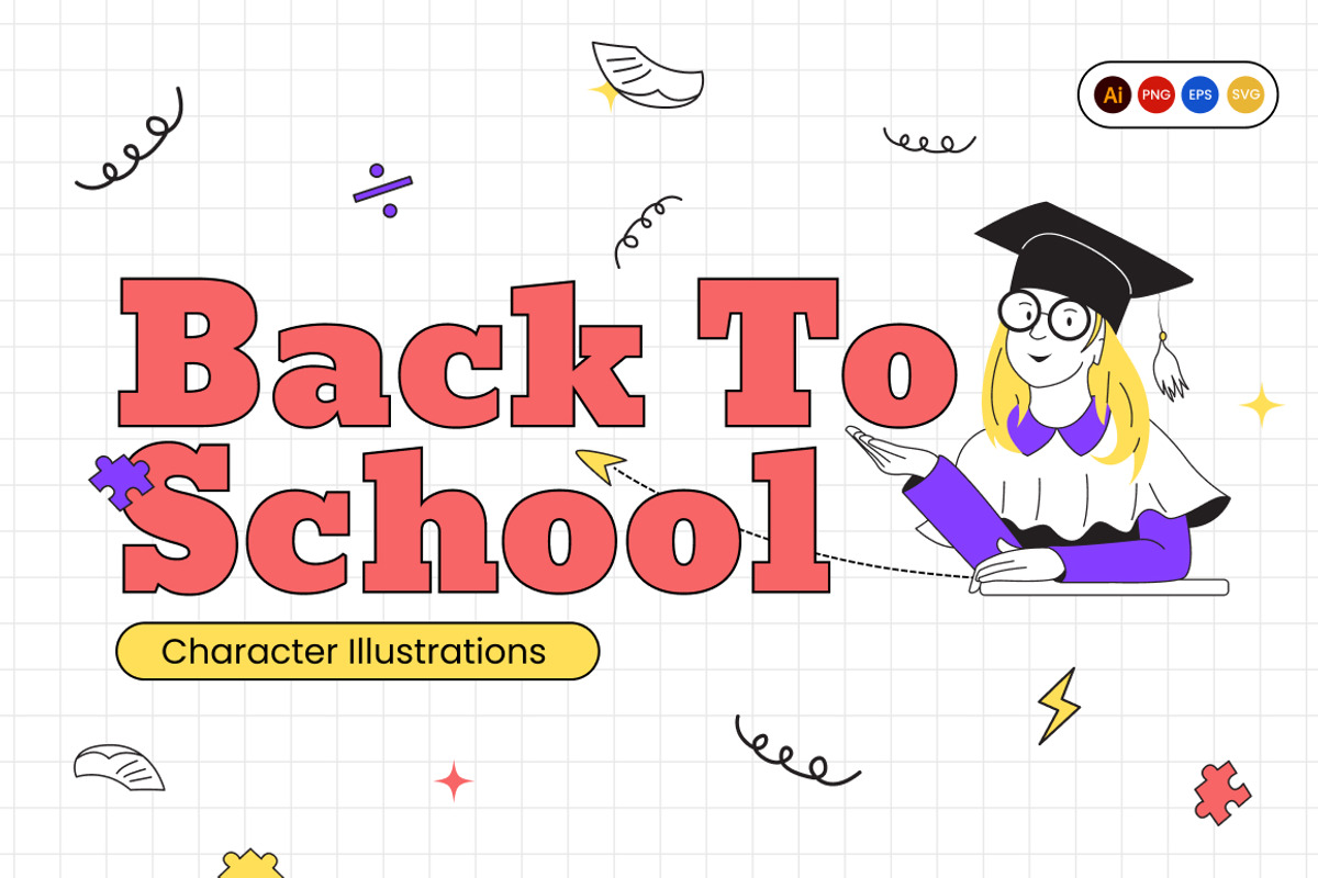 Back to School Illustration, an Education Illustration by Loin Studio (Photo 1 of 3)