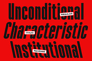 Richard – Condensed Inktrap Font, a Sans Serif Font by Craft Supply Co. (Thumbnail 3 of 8)