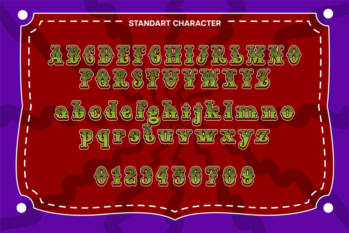 Wild Skullen - Slab Carnival Font, a Slab Serif Font by Brightone (Photo 2 of 10)