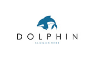 Modern cheerful dolphin logo design, a Branding & Logo Template by Maylianaw28 (Thumbnail 1 of 2)