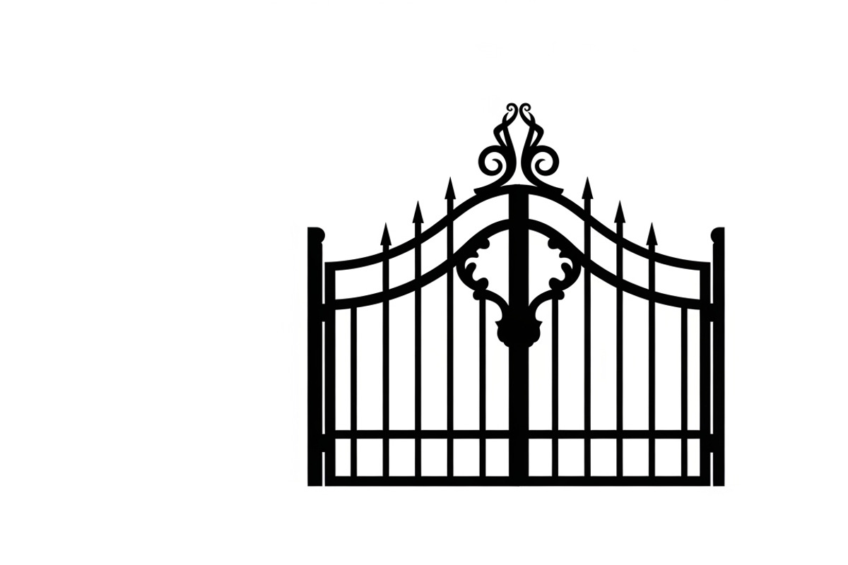 Ornate Iron Gate SVG Bundle, an Illustration by Designs_River (Photo 21 of 31)