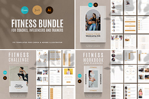 CANVA Fitness Trainer/Coach Bundle