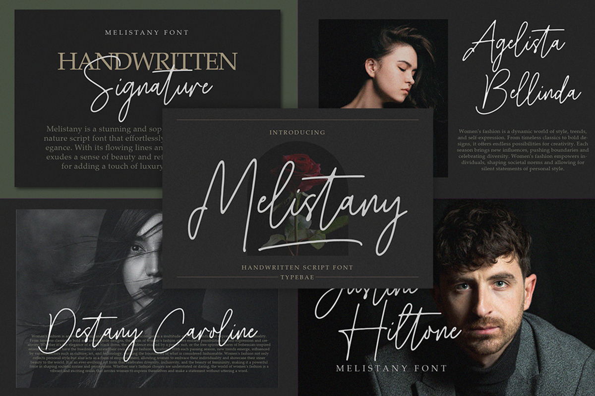 Beautiful Script Font Bundle Vol 1
