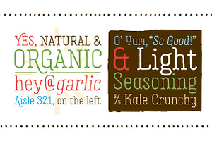 Garlic Salt Font Family