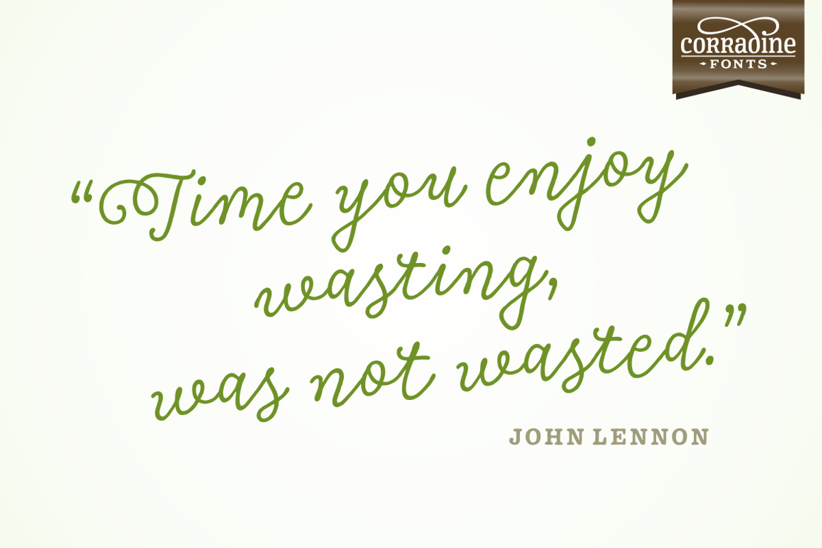 Tierra Script, a Script Font by Corradine Fonts (Photo 15 of 15)