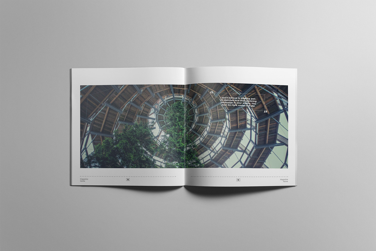 Multipurpose Square Magazine, a Magazine Template by Uloel Design (Photo 11 of 15)