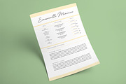 Elegant MS Word Resume Template, a Resume Template by Rustype (Thumbnail 4 of 6)