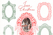 Lace Christmas. Hand draw graphic, an Object Graphic by ma_i_vi (Thumbnail 4 of 9)