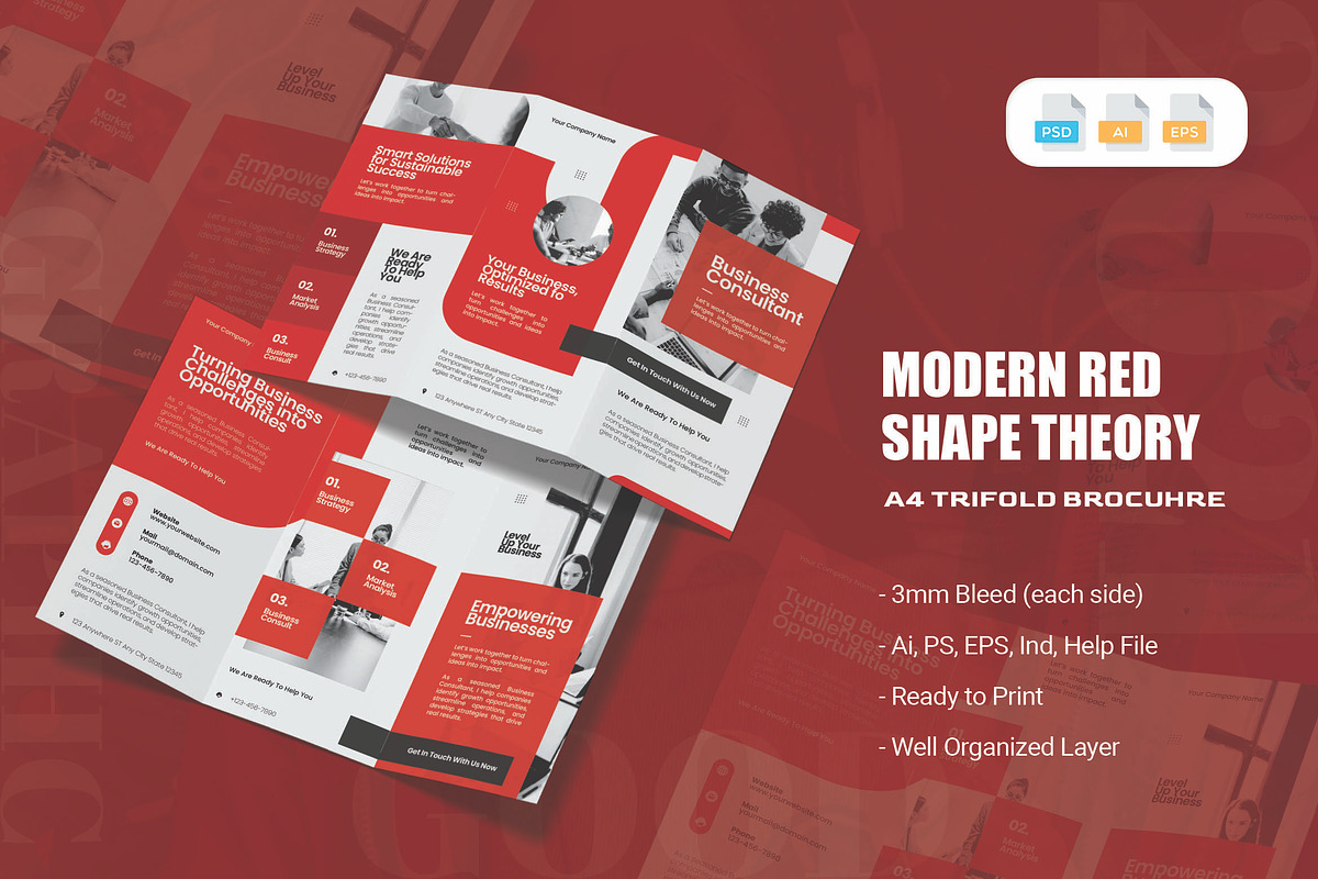 Modern Shape Chair - Roll Up Banner, a Print Template by AQR Studio (Photo 1 of 2)