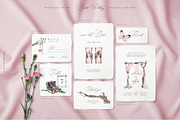 Forest Wedding Suite BUNDLE, an Invitation Template by Aquarellina (Thumbnail 7 of 17)