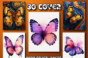 Butterfly Coloring Book for Adults, an Animal Illustration by Design Home (Thumbnail 2 of 7)