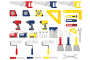 Hand Tools Clipart Set, an Object Illustration by SugarPickle Clip Art (Thumbnail 3 of 3)