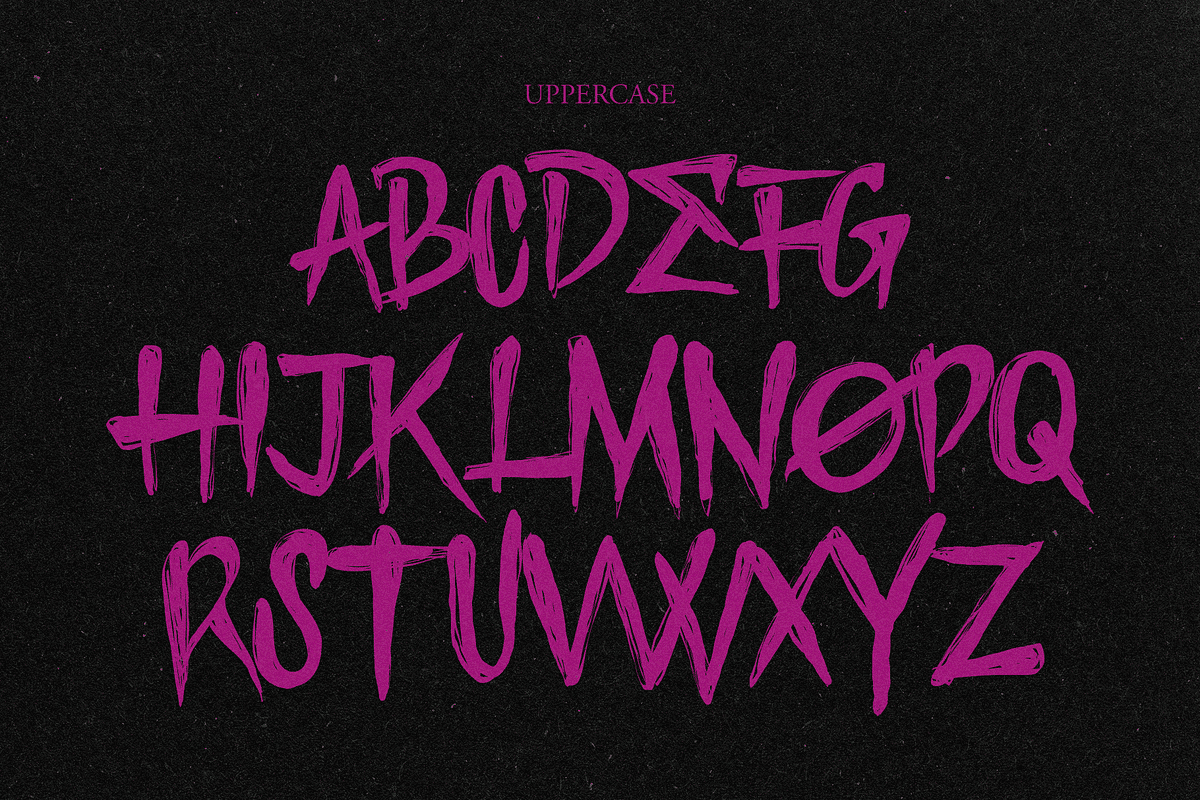Dark Whispers — Horror Font, a Handwritten Font by Enxyclo Studio (Photo 3 of 11)