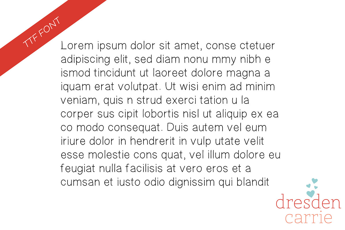 My Fave Hand-Drawn Font preview 2