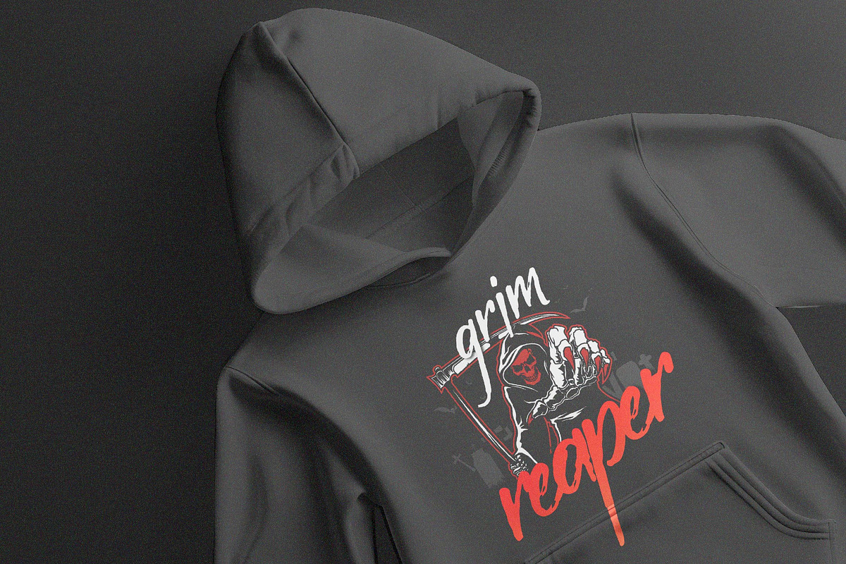 Death Rattle | Brush Horror Display, a Handwritten Font by Denustudios (Photo 8 of 14)
