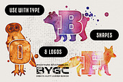 WaterPress Vector Watercolor Effects, an Action Add-On by BackYard Graphics Co. (Thumbnail 4 of 11)