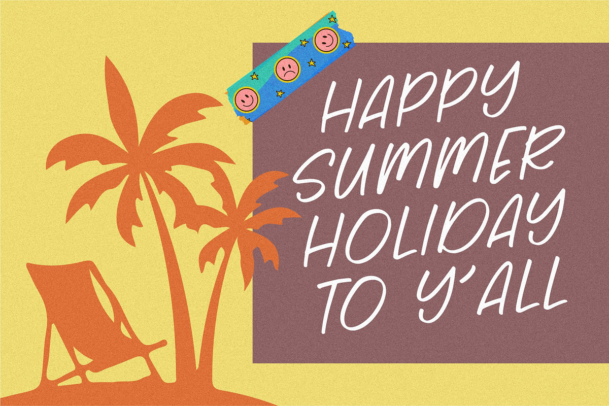 Sunrise Time Font, a Handwritten Font by Balpirick Studio (Photo 2 of 6)