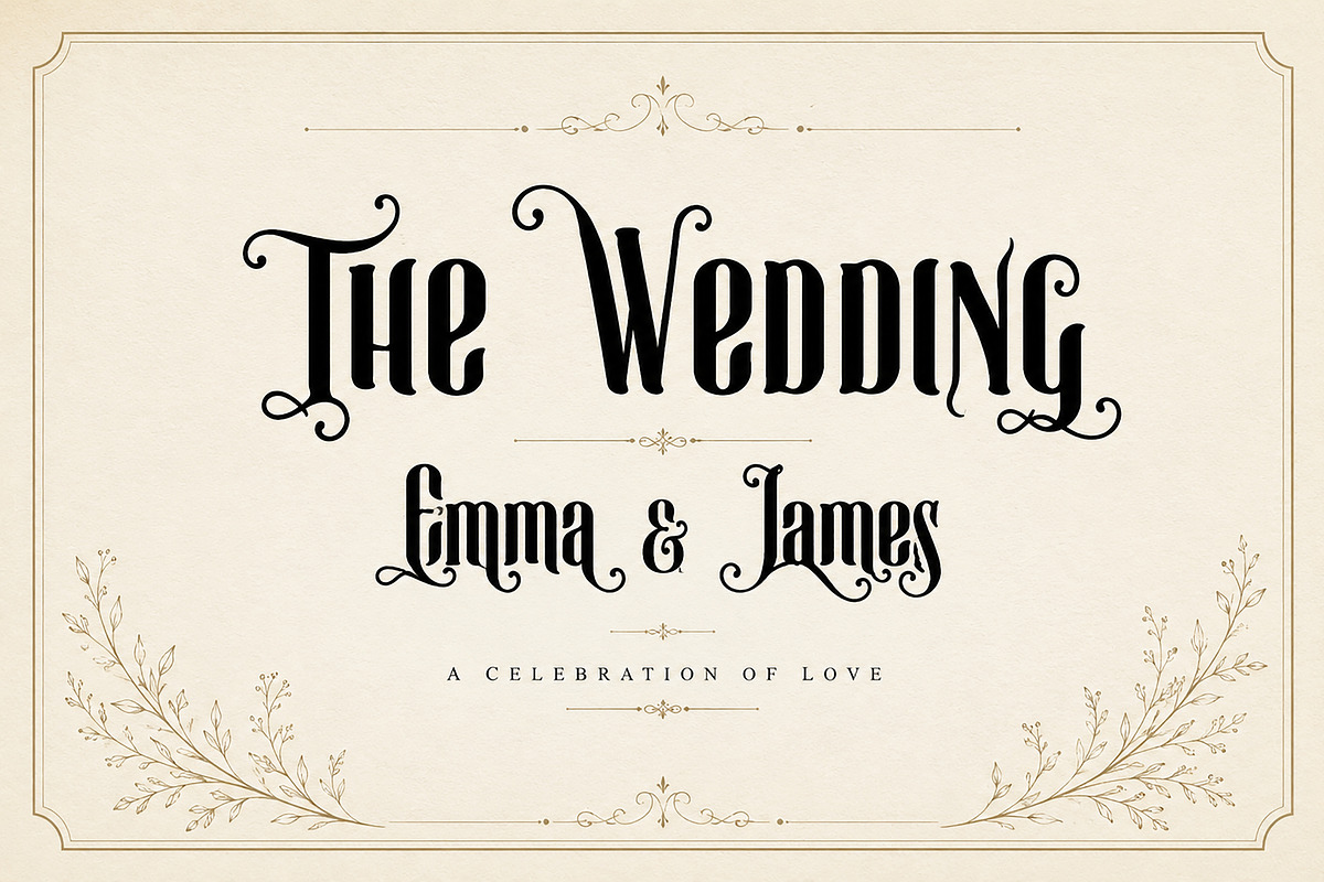 Velvet Angel – Elegant Display Font, a Script Font by Wow Magic (Photo 3 of 5)