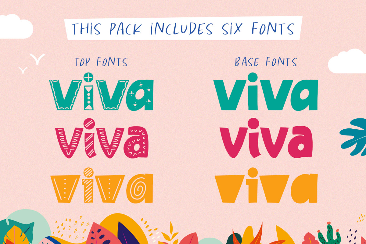 Viva La Fiesta Font Trio preview 3