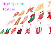 Watercolor Christmas Elements, an Animal Illustration by Digital Studio (Thumbnail 5 of 7)