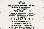 Surf Crasher is a rough bold font, a Handwritten Font by cocodesign (Thumbnail 7 of 7)