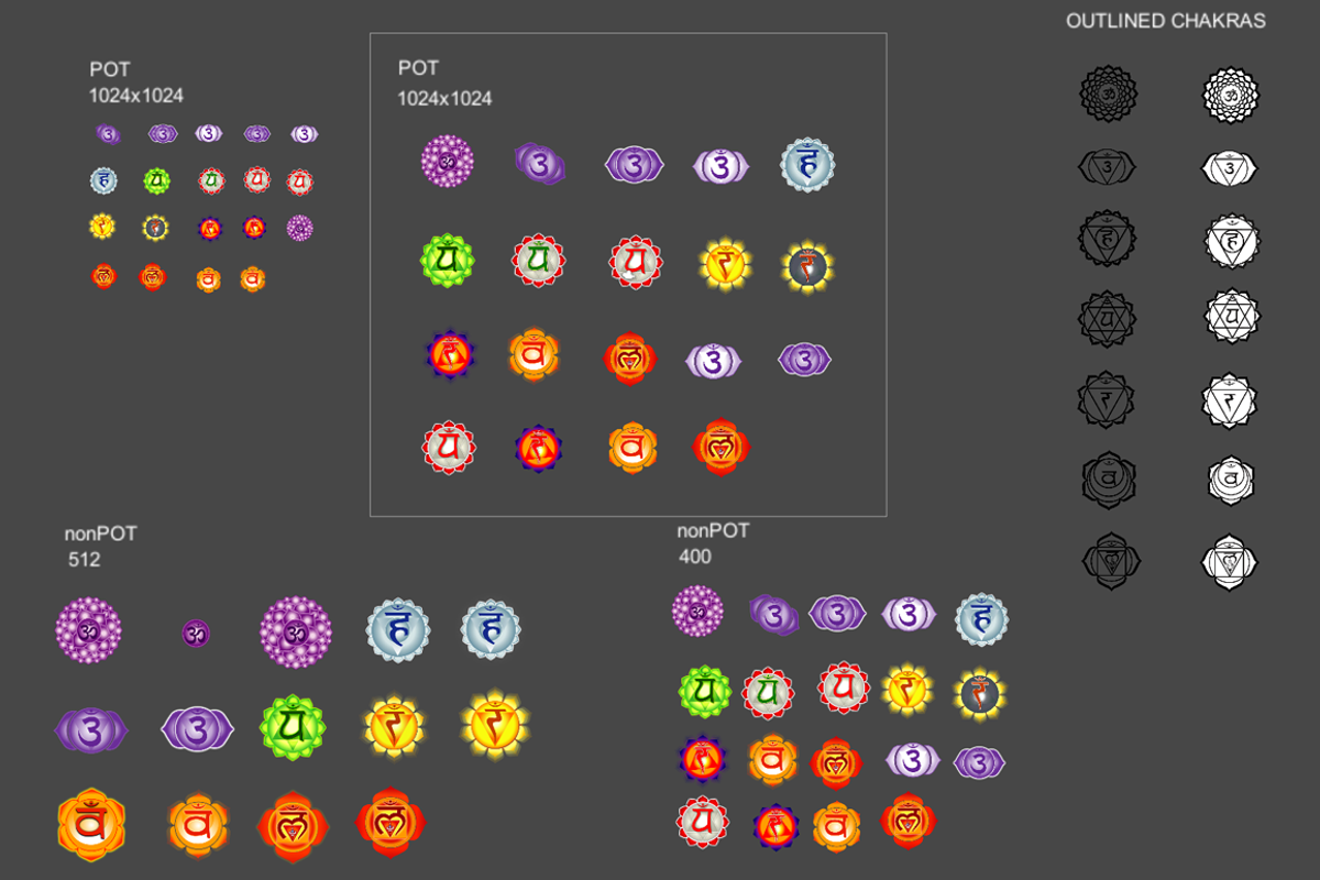 Animated Chakras, an Object Graphic by Beatheart Creative Studio (Photo 2 of 3)