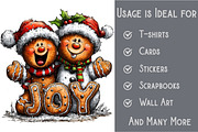 Gingerbread & Baking Clipart, an Illustration by Pixels.Craft (Thumbnail 3 of 6)