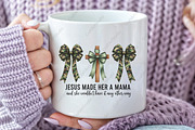 Jesus Made Her a Mama Camo Cross Bow, an Illustration by CraftArtStudio (Thumbnail 2 of 4)