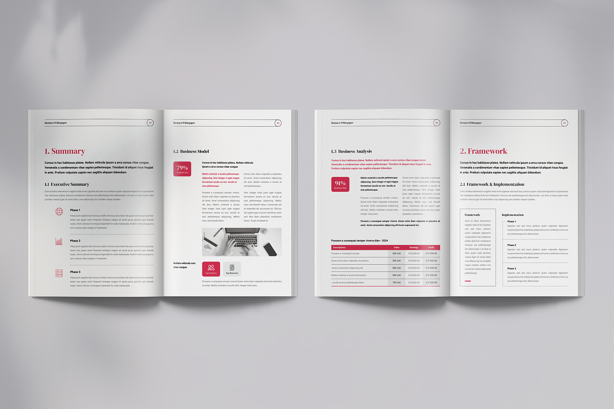 White Paper, a Brochure Template by Orcshape Studio (Photo 5 of 17)