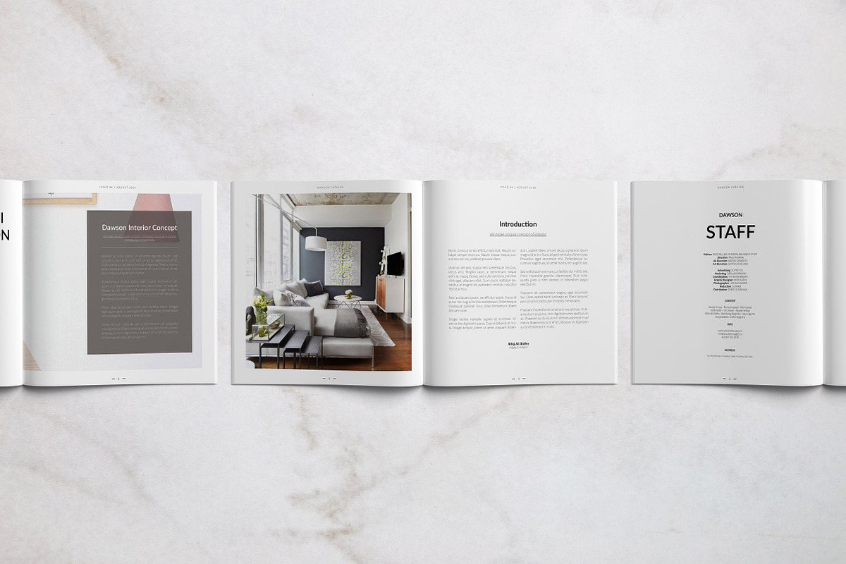 Dawson Catalog, a Brochure Template by Loc Tropis (Photo 2 of 9)