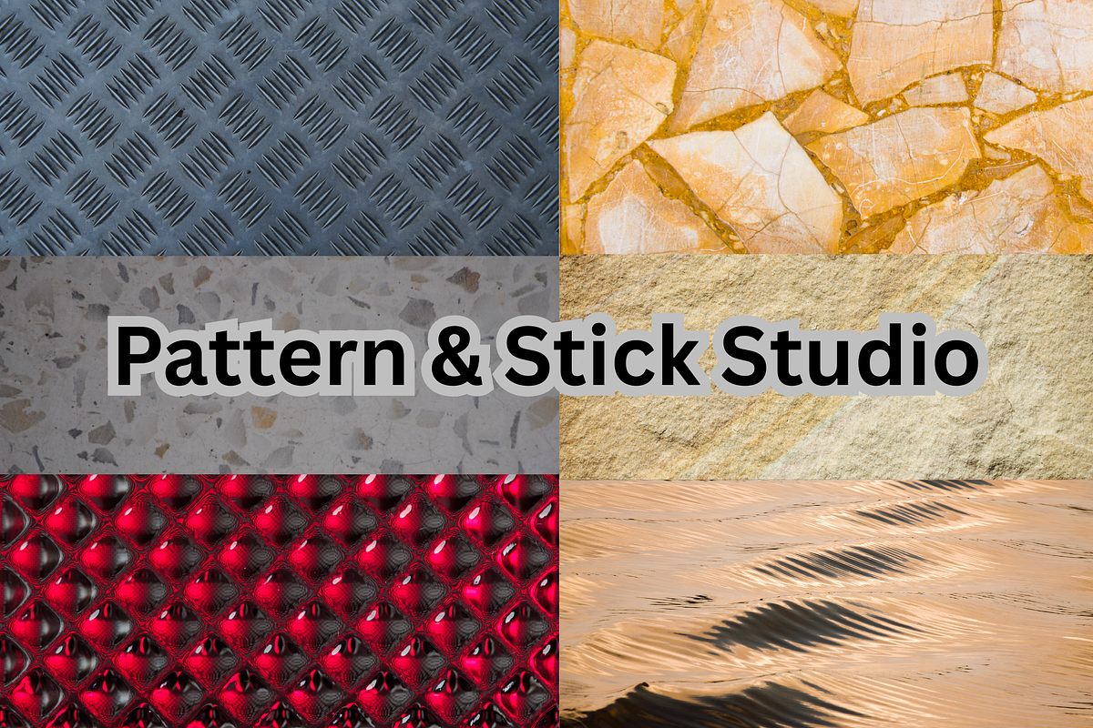Texture Pattern Pack, a Pattern Graphic by Pattern & Stick Studio (Photo 1 of 7)