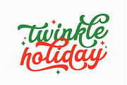 Christmas Serenity - Mix Font, a Script Font by Keithzo (Thumbnail 7 of 8)