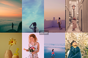20 Pastel Tones Lightroom Presets, a Brushes & More by RamsaGraphi (Thumbnail 3 of 10)