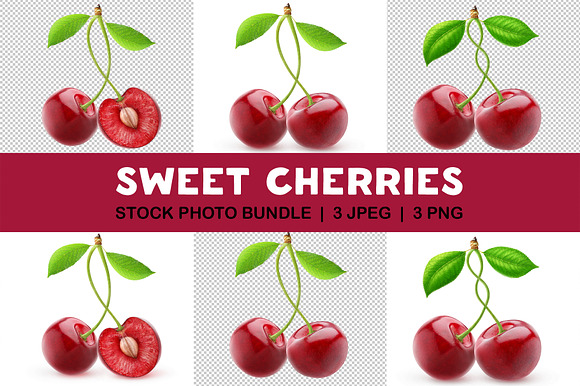 Pairs Of Sweet Cherries