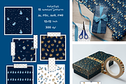 Christmas Doodle Bundle, a Seasonal Illustration by lokfrid (Thumbnail 6 of 9)