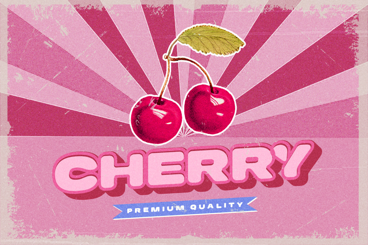 Pink Power - 3D Layered Font, a Font by Sarid Ezra (Photo 9 of 10)