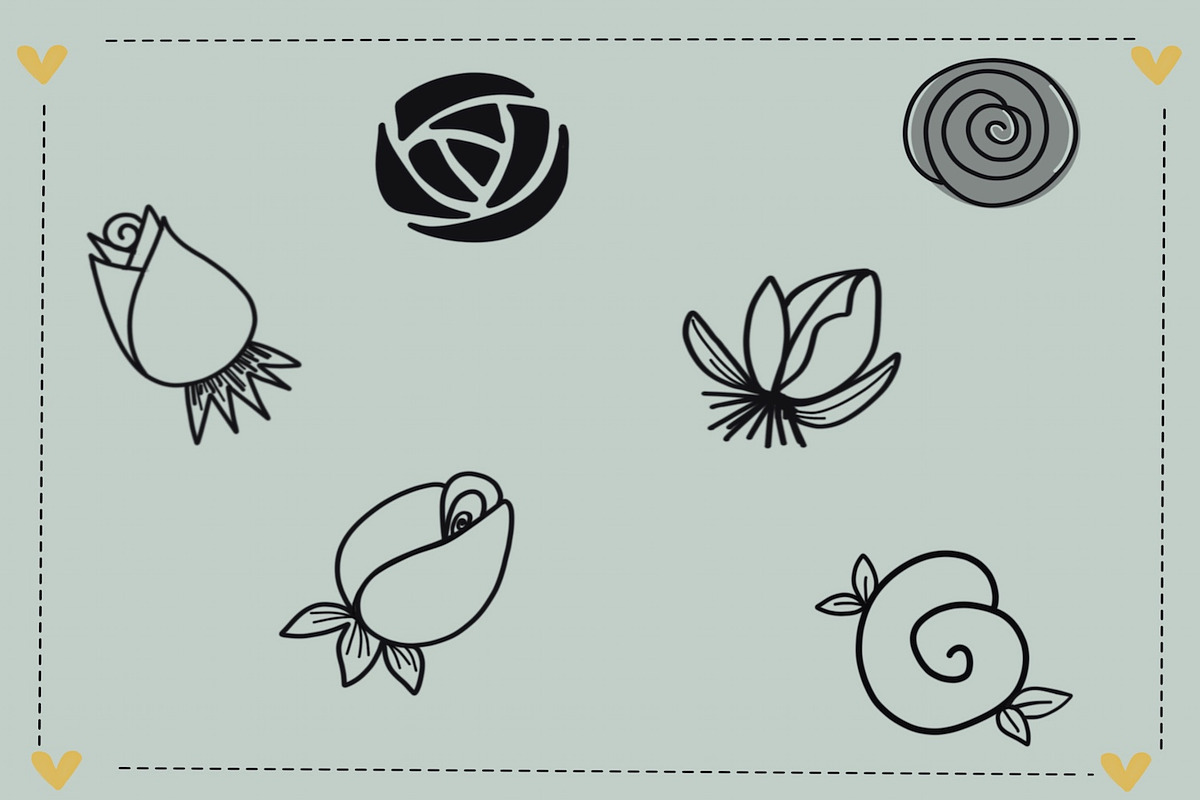 Rose Garden Stamps | Procreate preview 5